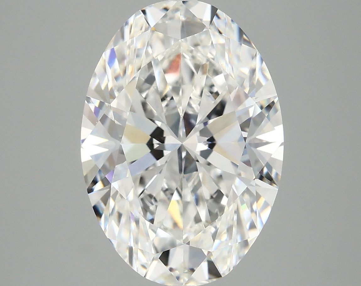 5.00 ct. oval Lab Grown Diamond front image