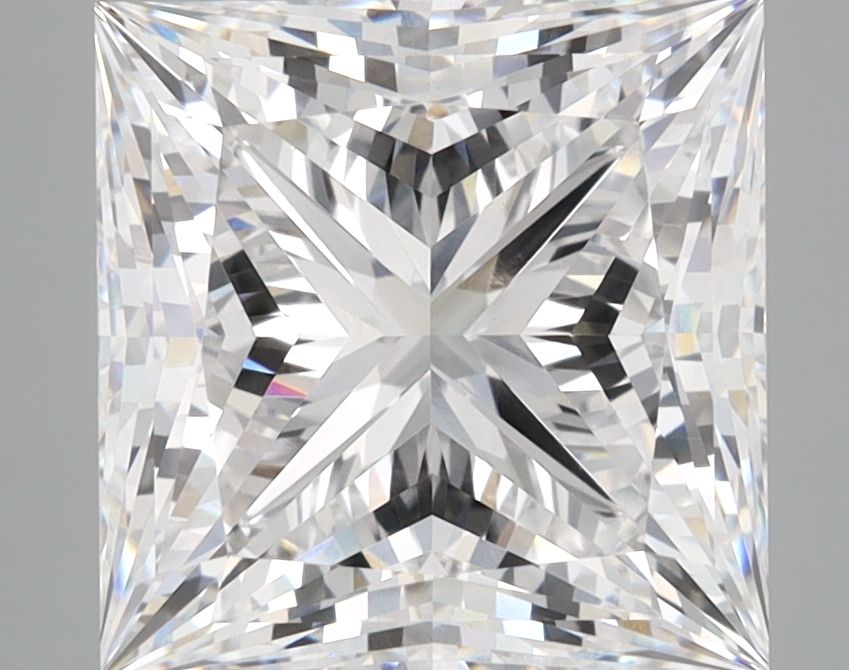 5.06 ct. princess Lab Grown Diamond front image