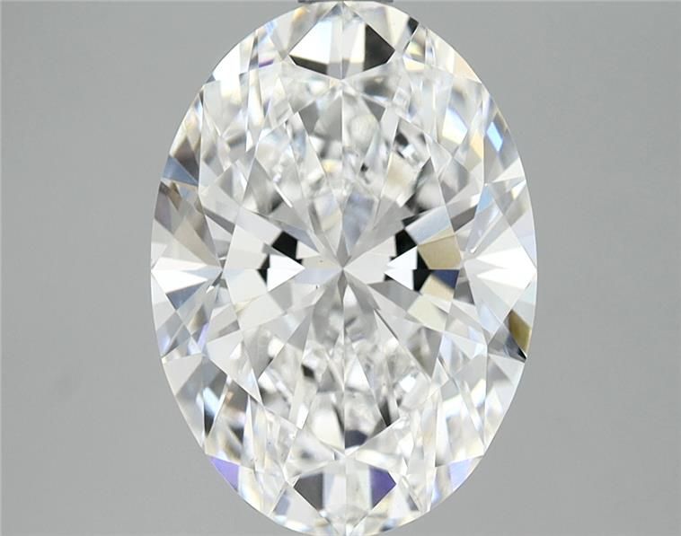 3.12 ct. oval Lab Grown Diamond front image