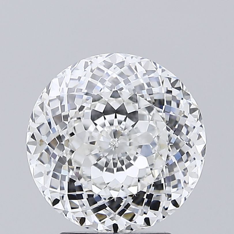 2.75 ct. round Lab Grown Diamond front image