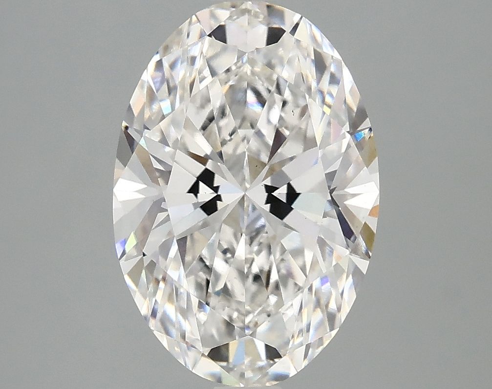 3.02 ct. oval Lab Grown Diamond front image