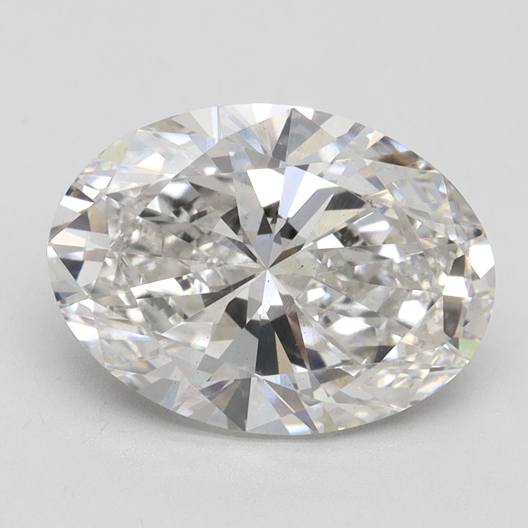 4.06 ct. oval Lab Grown Diamond front image