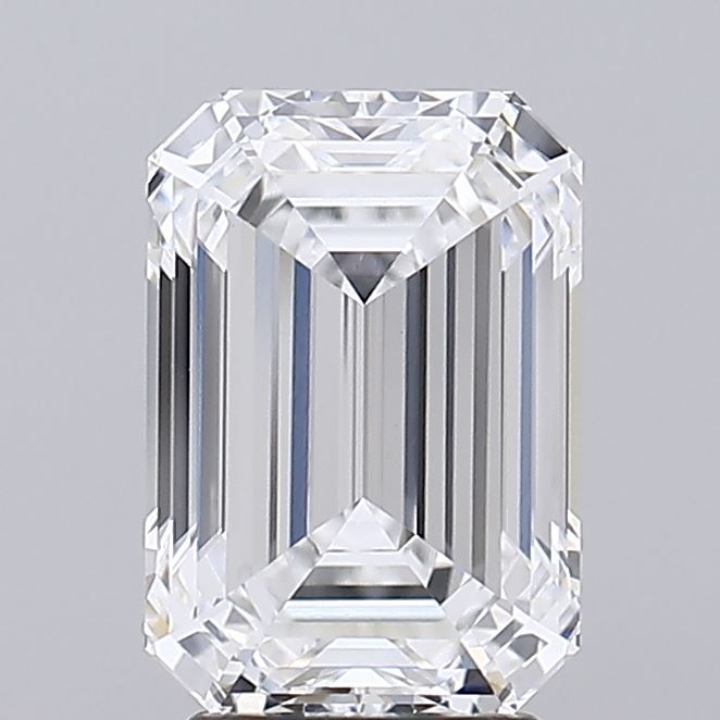 3.72 ct. emerald Lab Grown Diamond front image