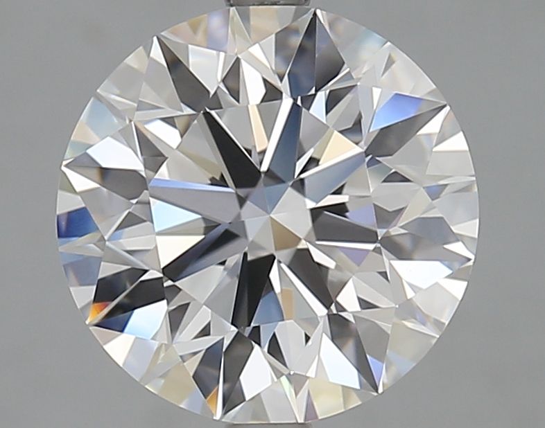 Diamant Rond 3.77 ct - Couleur D - Pureté VVS1