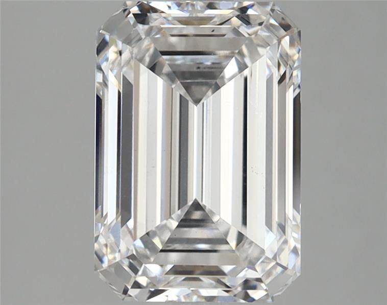 2.97 ct. emerald Lab Grown Diamond front image
