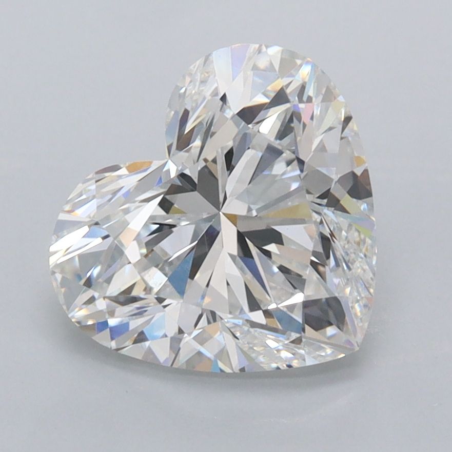 2.53 ct. heart Lab Grown Diamond front image