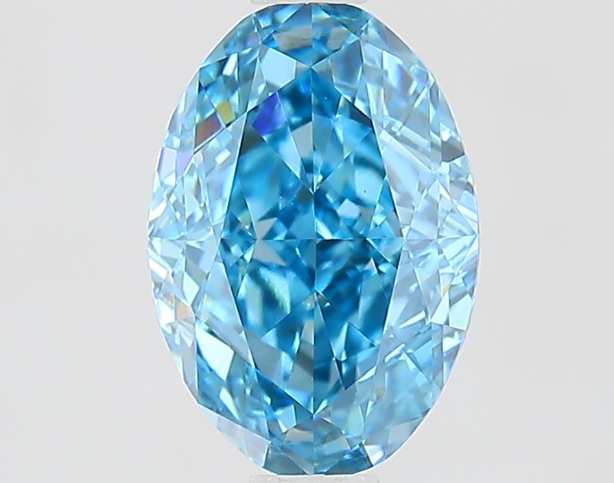1.5 CT Fancy Vivid Blue PEAR