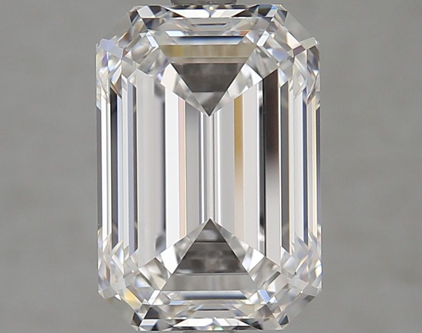 Diamant Émeraude 4.10 ct - Couleur D - Pureté VVS1