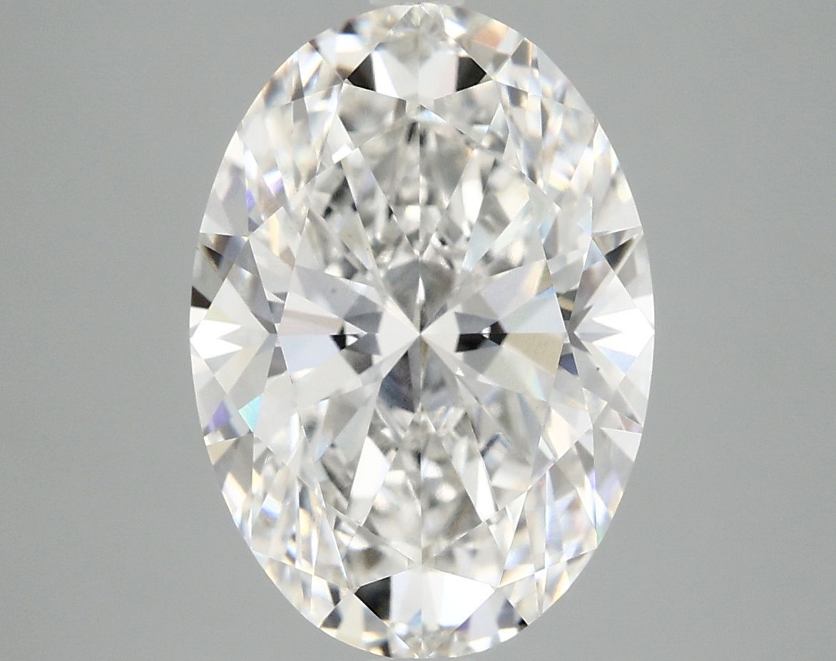 5.01 ct. oval Lab Grown Diamond front image