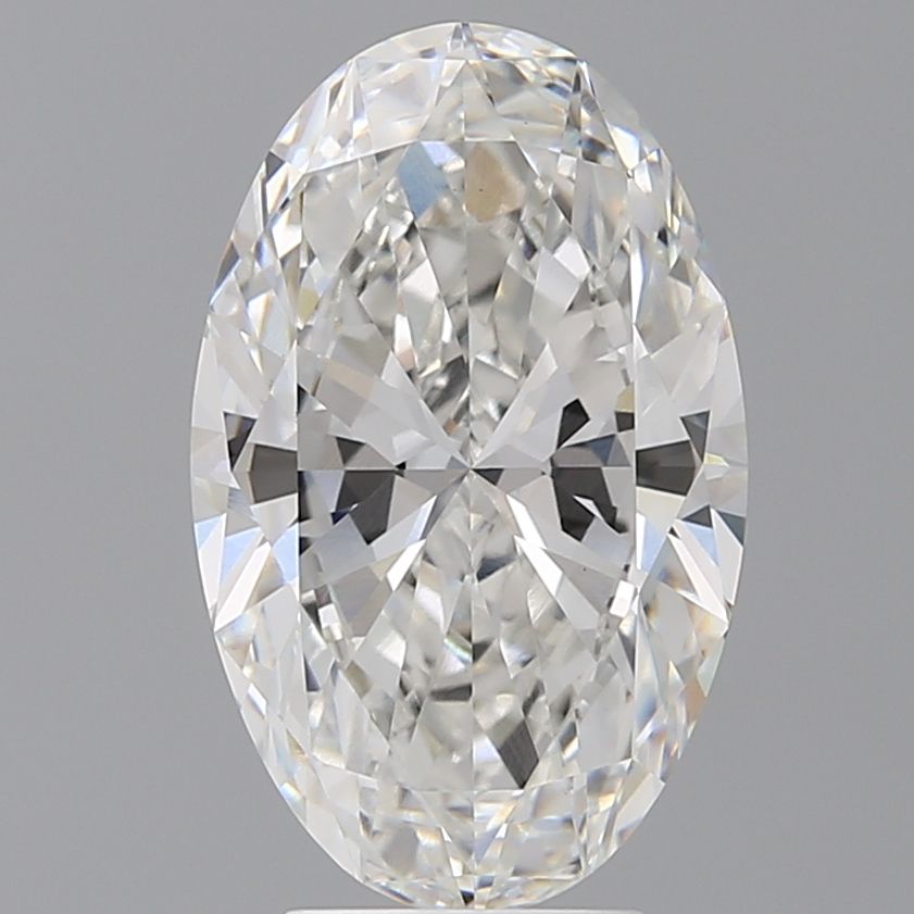 4.60 ct. oval Lab Grown Diamond front image