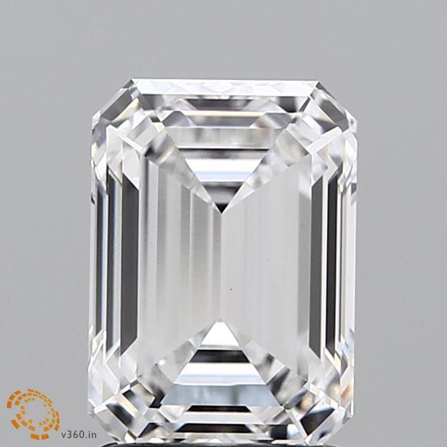 2.10 ct. emerald Lab Grown Diamond front image