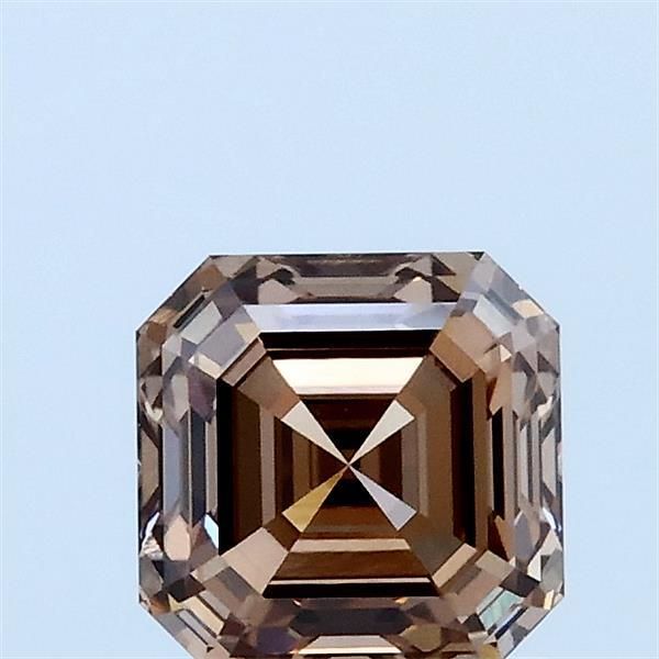 1.02 CT Fancy Brown ASSCHER