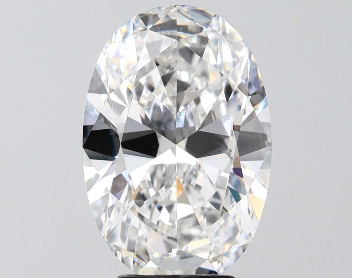 5.04 ct. oval Lab Grown Diamond front image