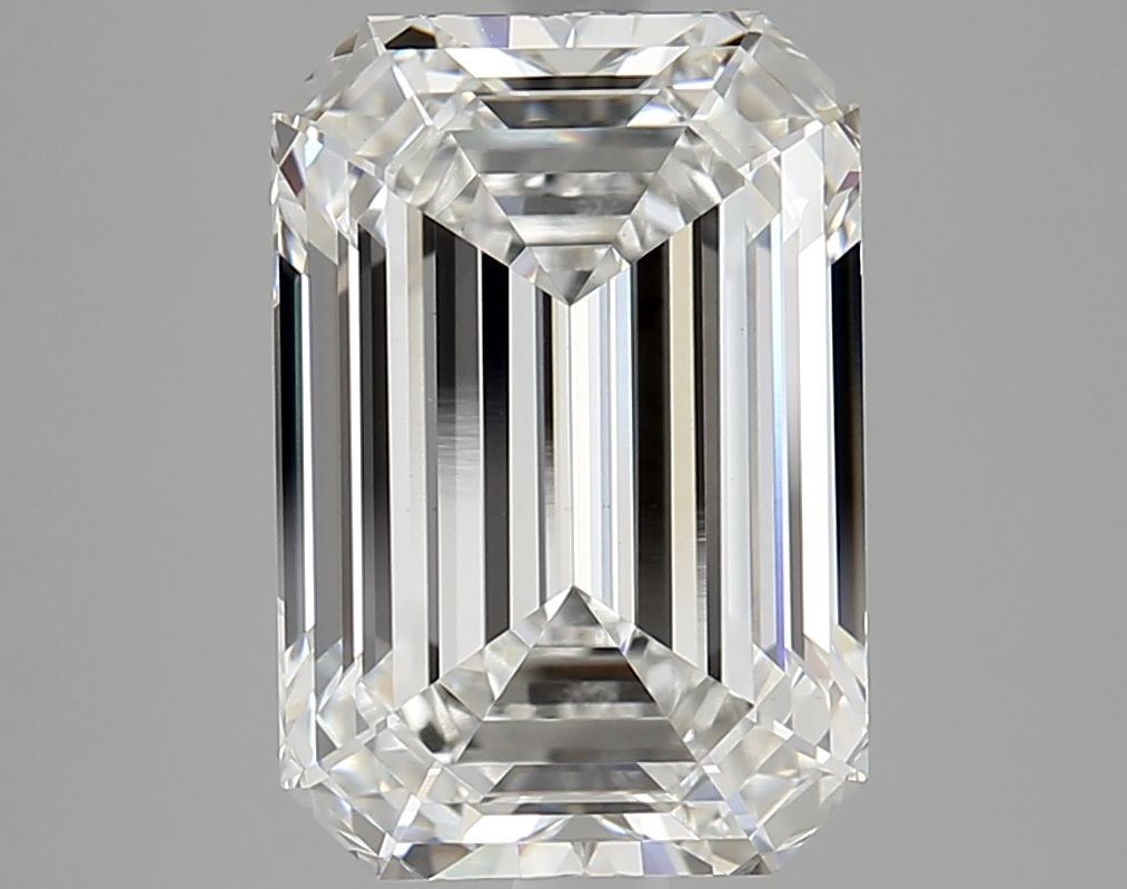 5.03 ct. emerald Lab Grown Diamond front image