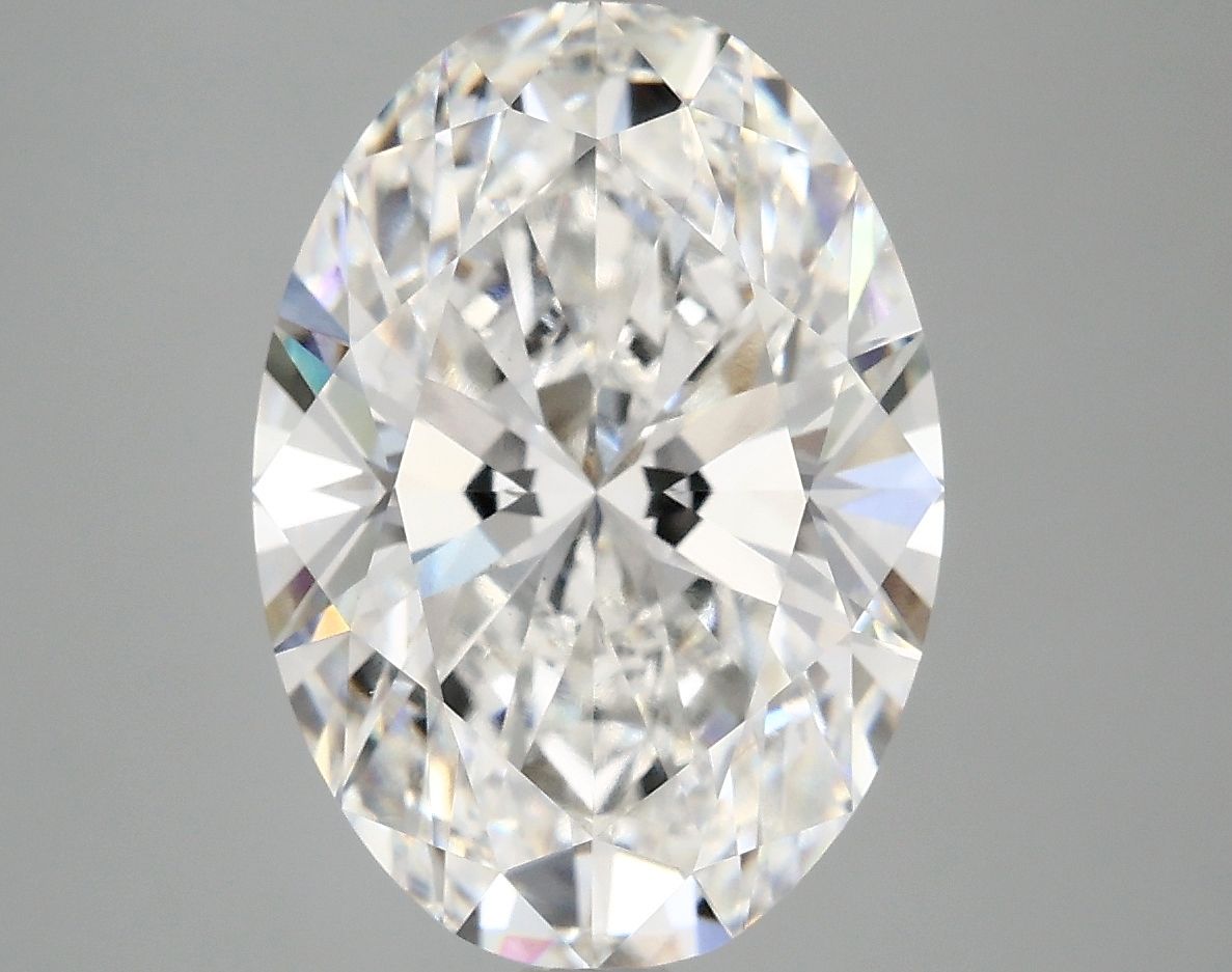 5.04 ct. oval Lab Grown Diamond front image