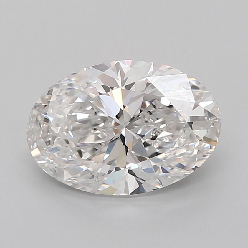 3.03 ct. oval Lab Grown Diamond front image