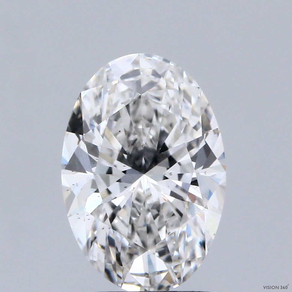 1.67 ct. oval Lab Grown Diamond front image