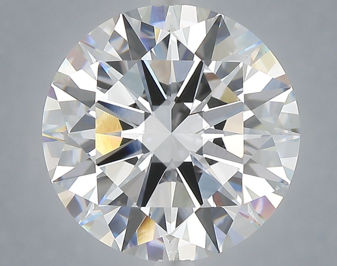 6.01 ct. round Lab Grown Diamond front image