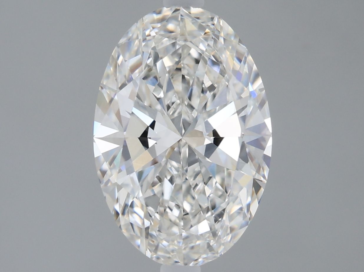 2.01 ct. oval Lab Grown Diamond front image