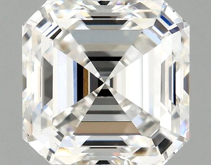 3.69 ct lab-grown Asscher Diamond
