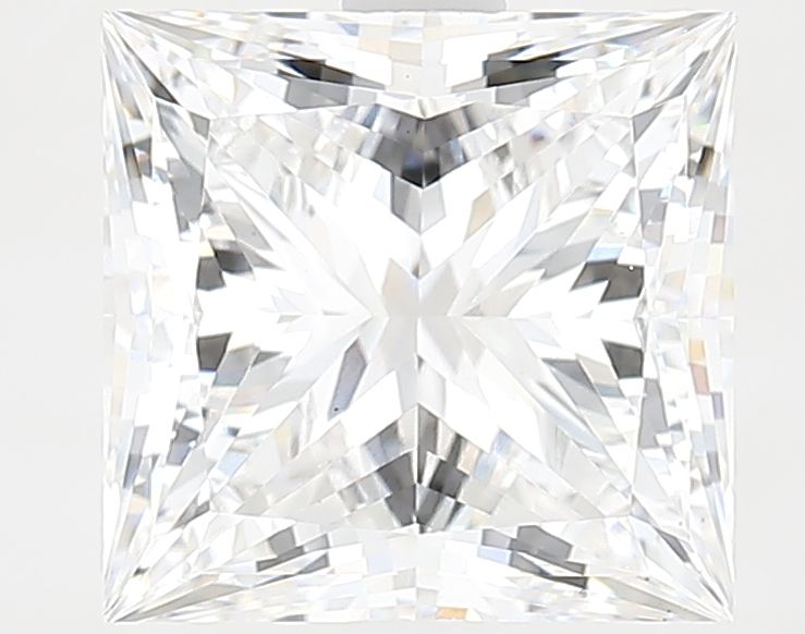 3.72 ct. princess Lab Grown Diamond front image