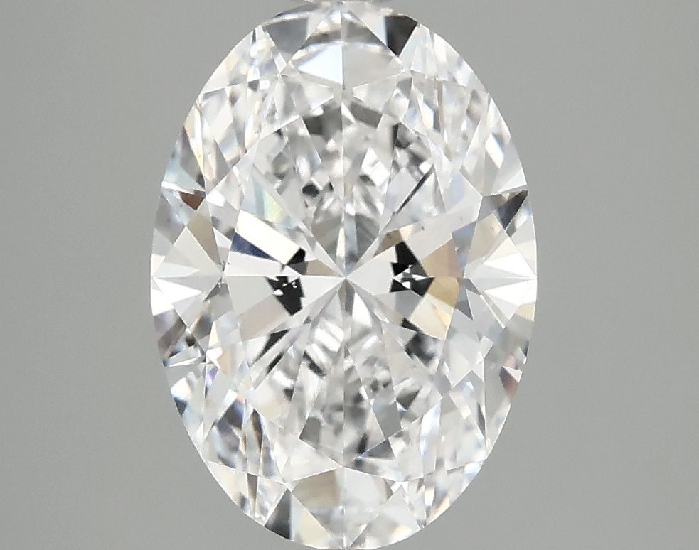 3.01 ct. oval Lab Grown Diamond front image