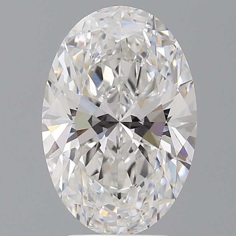 4.09 ct. oval Lab Grown Diamond front image