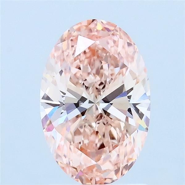 1.33 CT Fancy Intense Pink OVAL