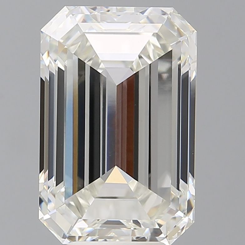 7.05 ct. emerald Lab Grown Diamond front image