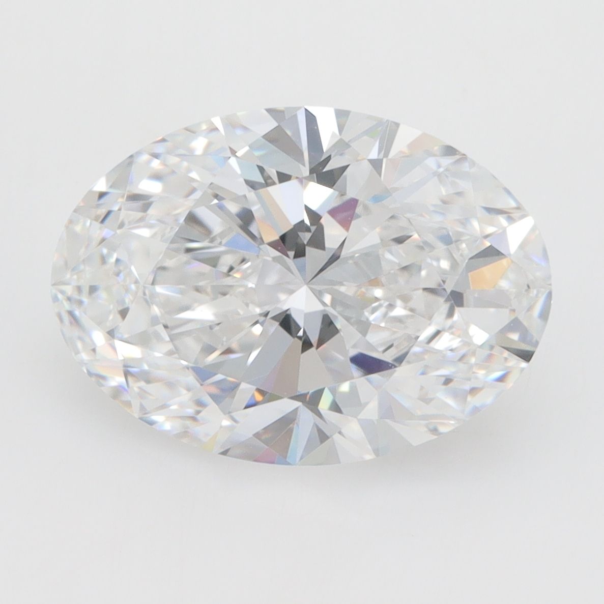 3.09 ct. oval Lab Grown Diamond front image