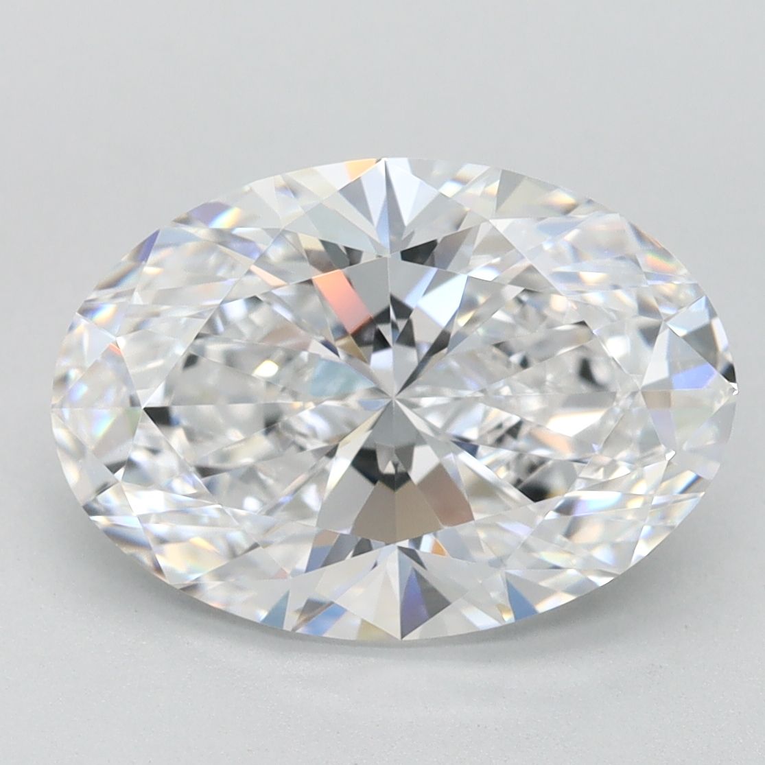 3.20 ct. oval Lab Grown Diamond front image