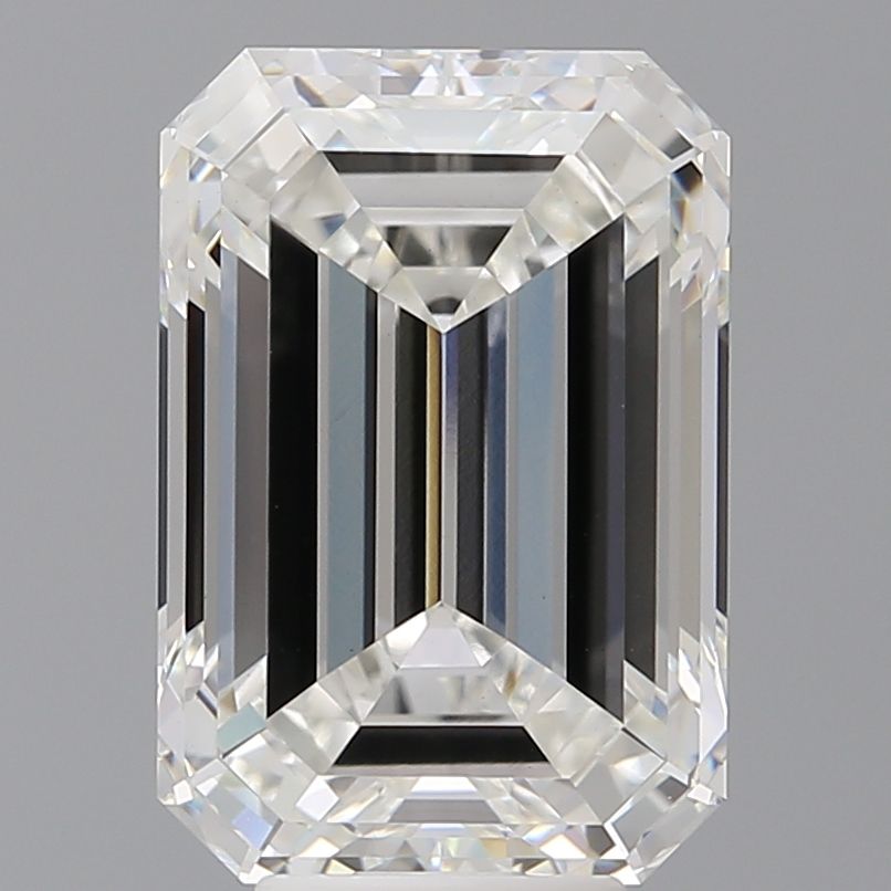 7.58 ct. emerald Lab Grown Diamond front image