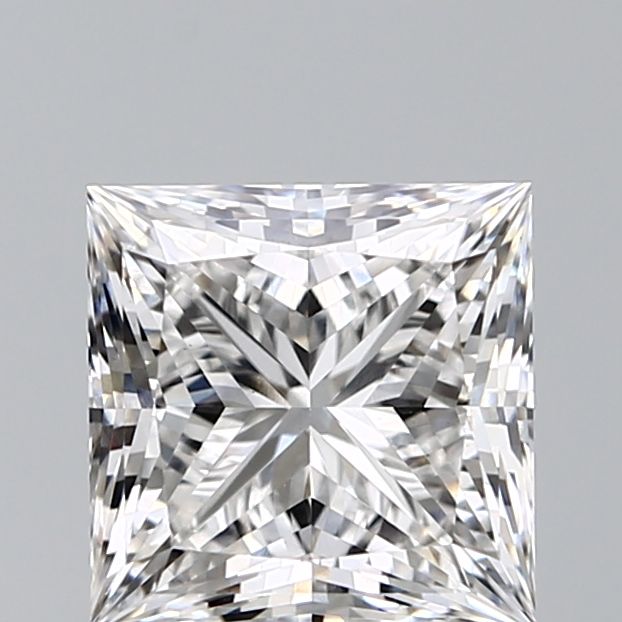 1.56 ct. princess Lab Grown Diamond front image