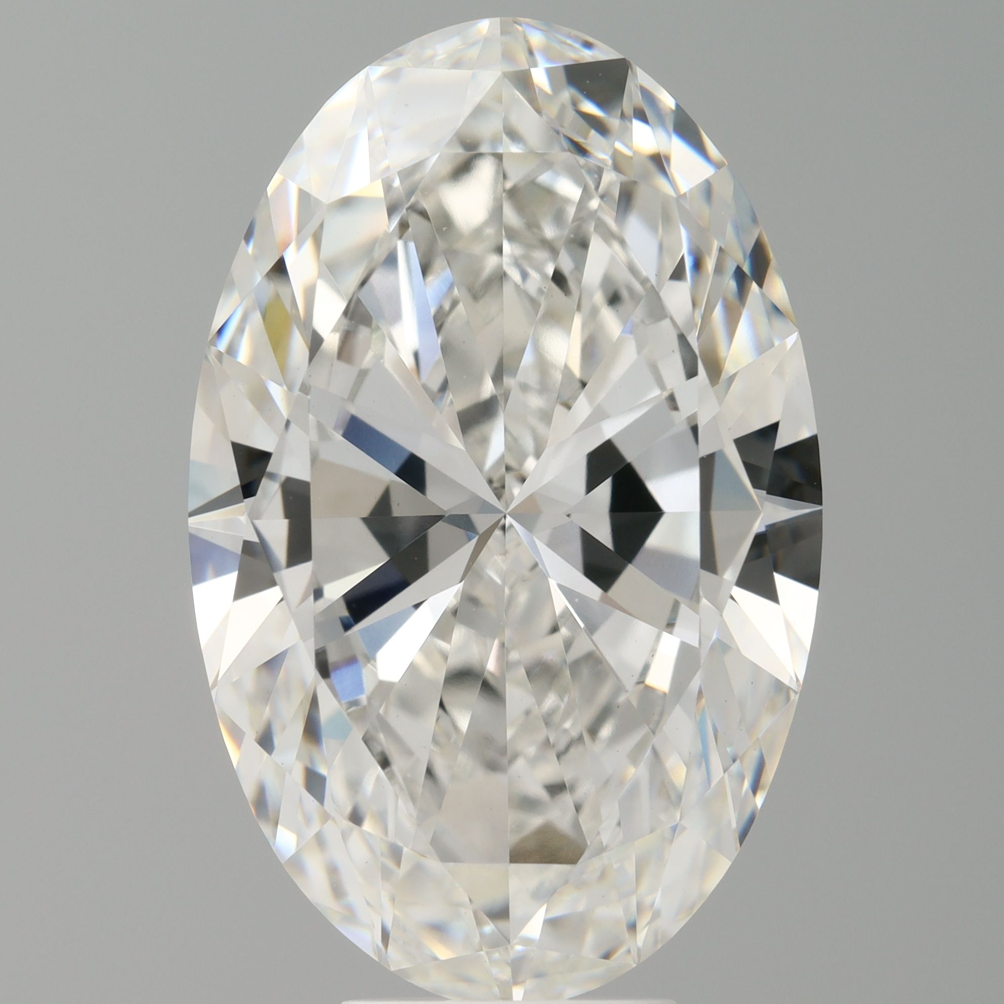 8.02 ct. oval Lab Grown Diamond front image