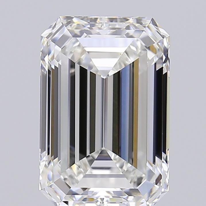 5.06 ct. emerald Lab Grown Diamond front image