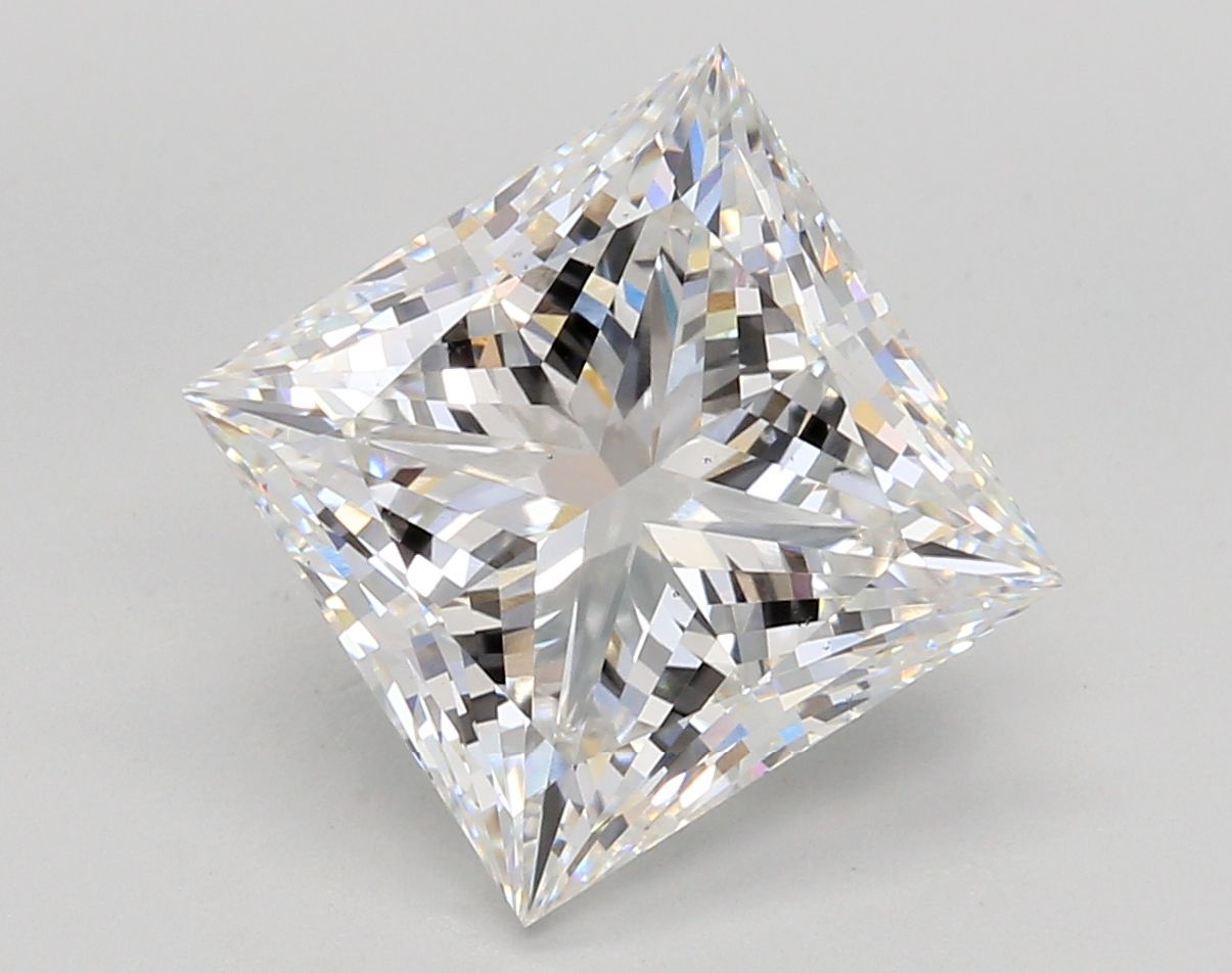 5.59 ct. princess Lab Grown Diamond front image