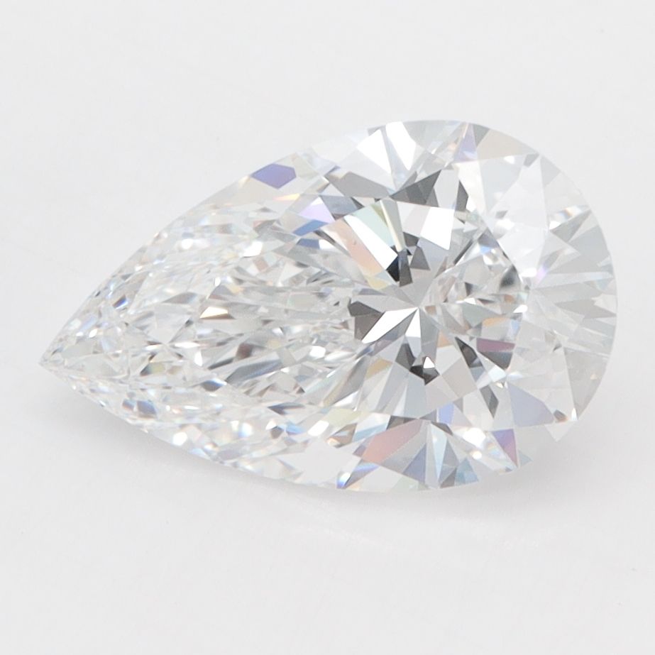 2.10 ct. pear Lab Grown Diamond front image