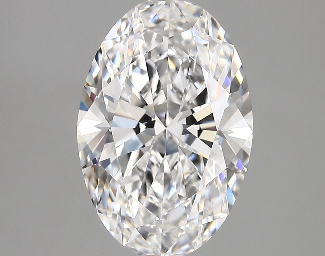 3.35 ct. oval Lab Grown Diamond front image