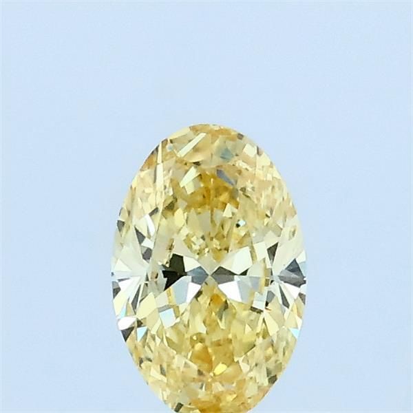 0.41 CT Fancy Intense Yellow OVAL