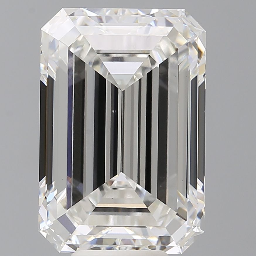 9.52 ct. emerald Lab Grown Diamond front image