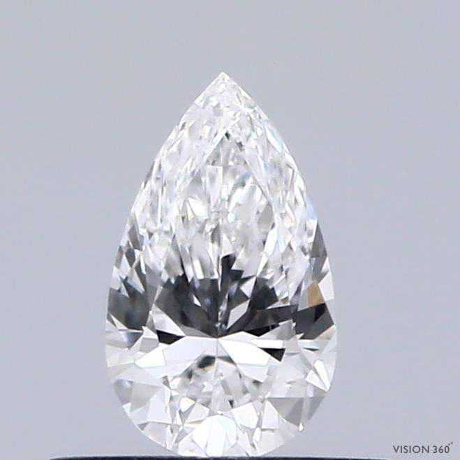 0.36 ct lab-grown Pear Diamond