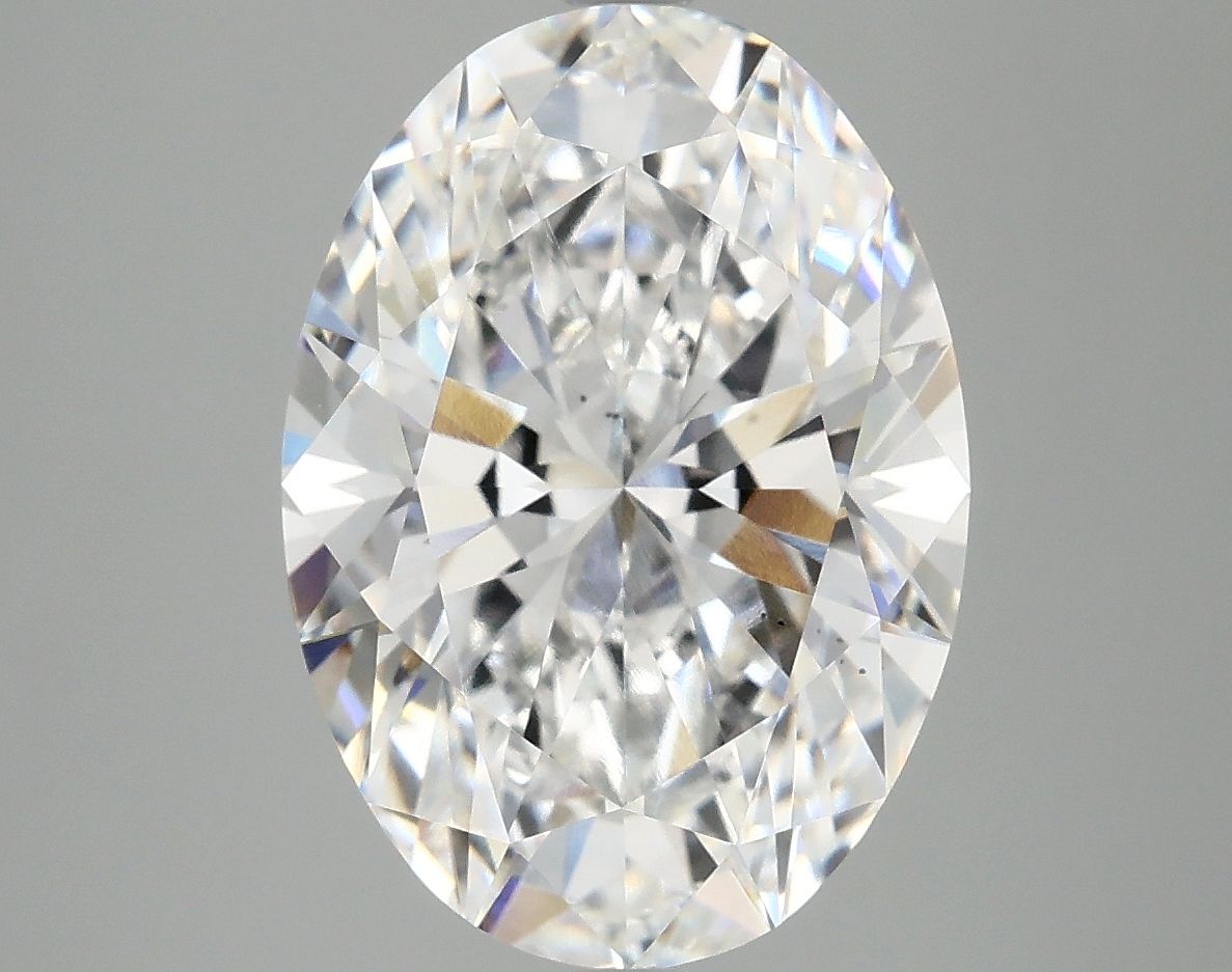 5.09 ct. oval Lab Grown Diamond front image