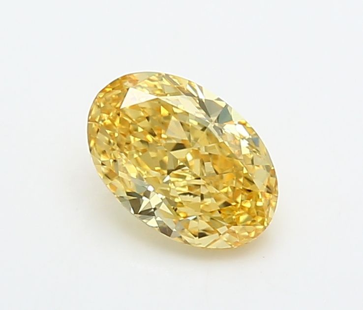 1.01 CT Fancy Vivid Yellow OVAL