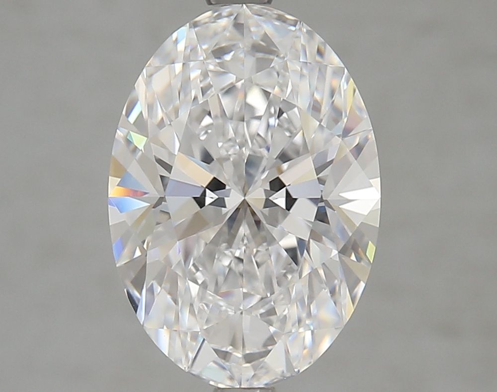4.02 ct. oval Lab Grown Diamond front image