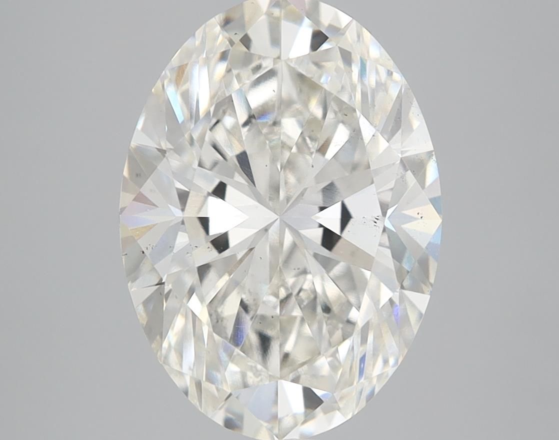4.04 ct. oval Lab Grown Diamond front image