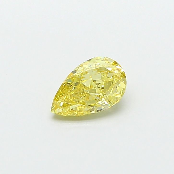 0.9 CT Fancy Intense Yellow PEAR