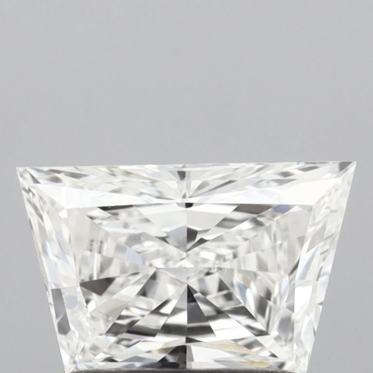 0.9 ct lab-grown Trapezoid Diamond