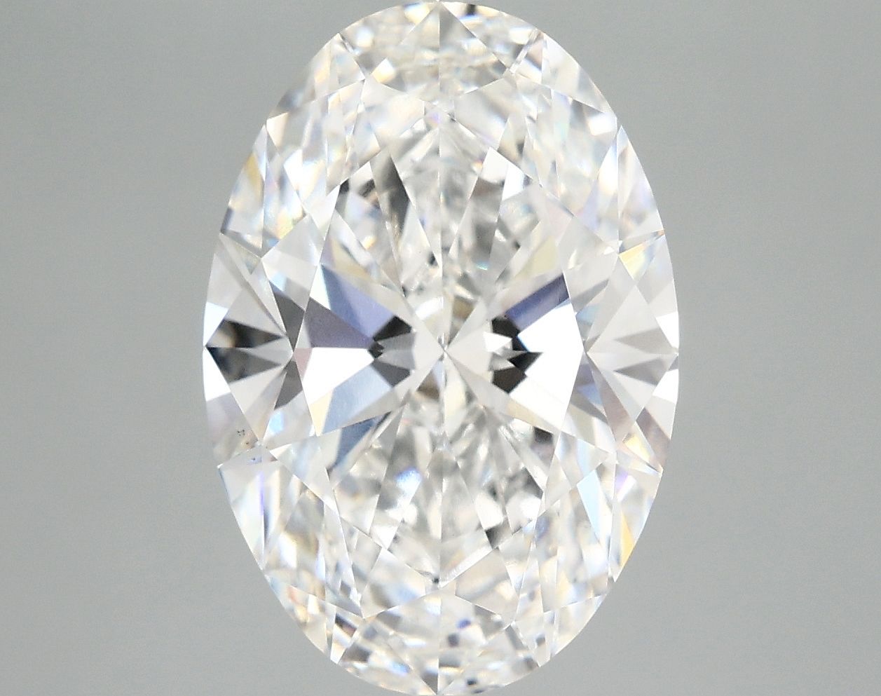 4.90 ct. oval Lab Grown Diamond front image