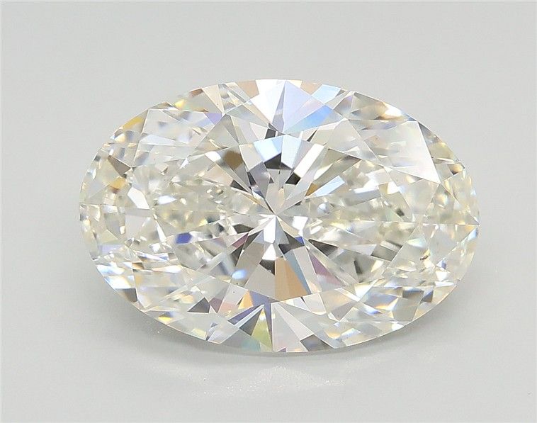 3.50 ct. oval Lab Grown Diamond front image