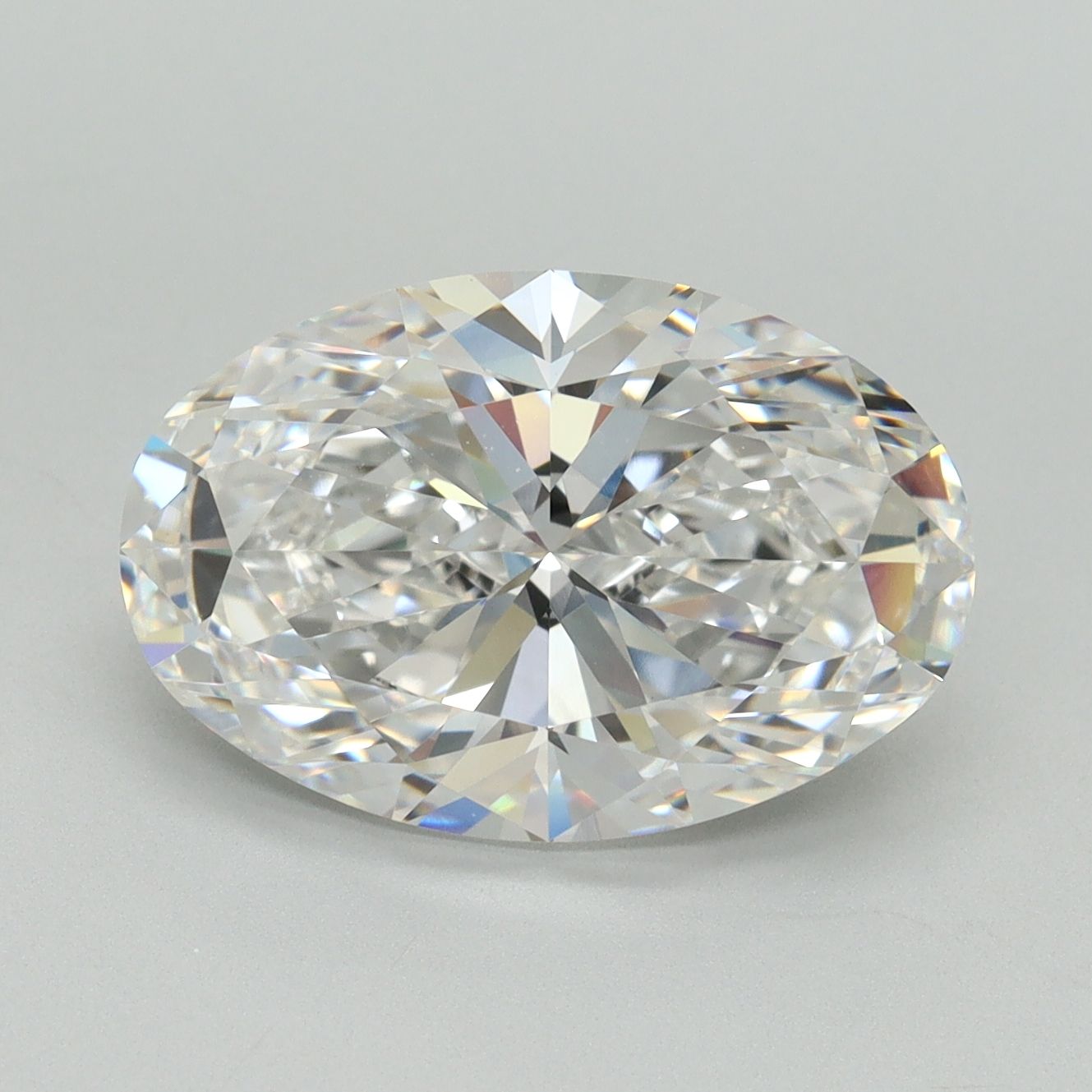 5.06 ct. oval Lab Grown Diamond front image
